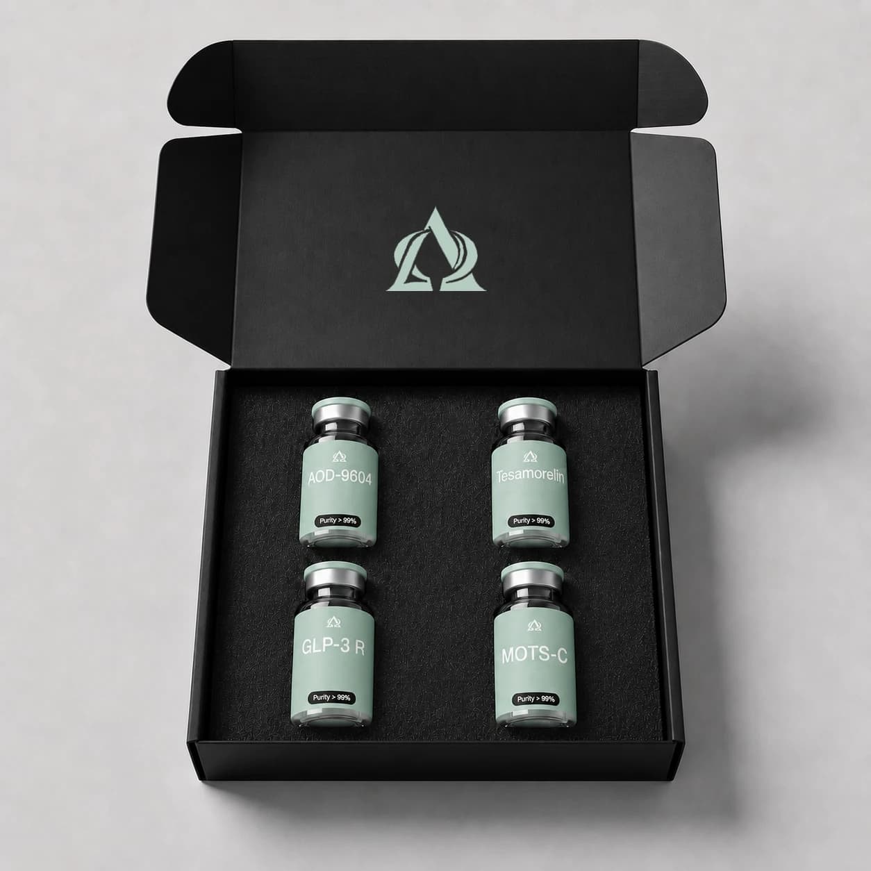 Alpha Gen mint presentation packaging